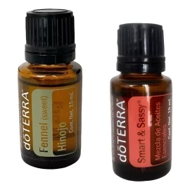 Doterra  Hinojo + Slim & Sassy ( Smart & Sassy)  Doterra 15ml