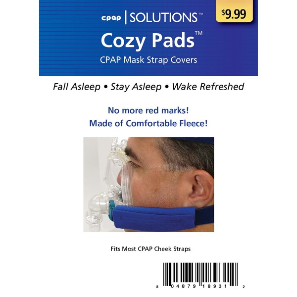CPAP Mask Strap Cover Soft Fleece Universal by Pur-Sleep