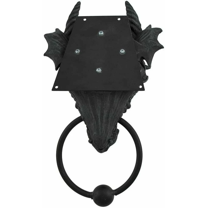 Pacific Giftware 9.25 Inch Gargoyle Dragon Door Knocker Resin Statue
