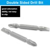 uvbws 2 Pcs Double Sided Bit PH2 Double Ended Drill