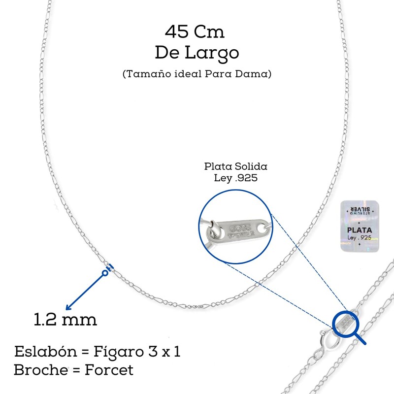 Collar con Dije de Nudo de Bruja en Plata Fina