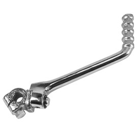 Trkimal Kickstarter Lever for Chinese 50cc 70cc 90cc 110cc 125cc YX 140cc 160cc Atomik CB CG 200cc 250cc Chinese Thumpstar Zongshen Lifan Pit Dirt, Trail Motorcycles (Silver, 13mm)