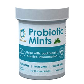 Orasana® Probiotic Mints, Vegan, All Natural Chewable Probiotic for Oral Health