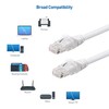 Cable Matters- Cable Ethernet Cat 6 corto sin enganches de