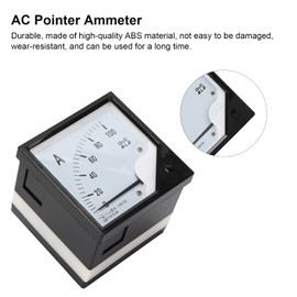 100A/5A Analog Panel Ammeter, 6L2 Amp Tester Gauge for DC Circuits and AC Circuits
