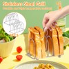 2 or 5Pcs Slices Toast Rack with Ball Feet and