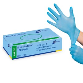 Nitrile NextGen Disposable Gloves - Pack of 100, l