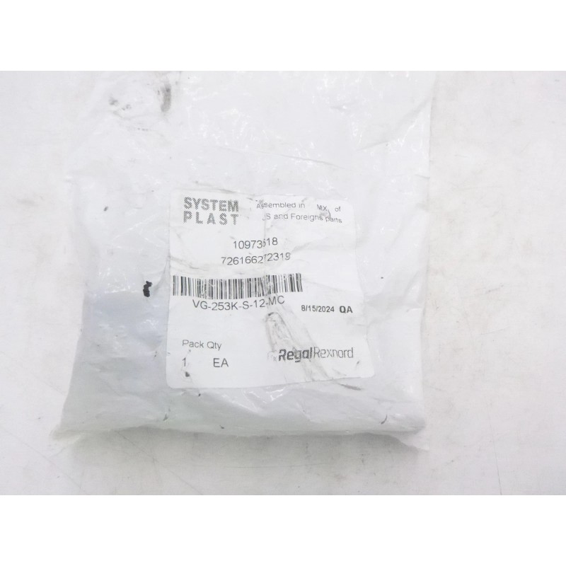 SYSTEM PLAST VG-253K-S-12-M