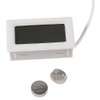 AOICRIE 4pcs Digital LCD Thermometer Temperature Monitor with 1M External