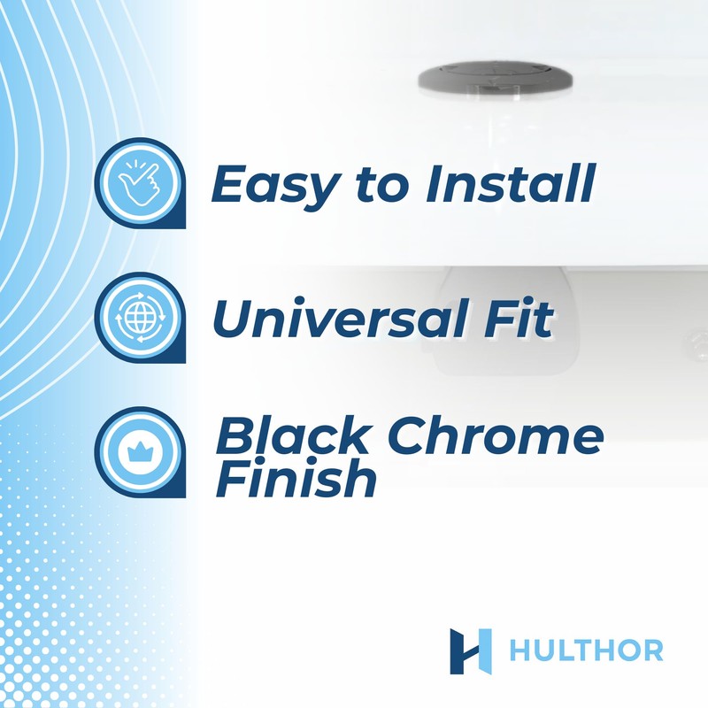 Hulthor Universal Toilet Flush Button Kit – Toilet Push Button