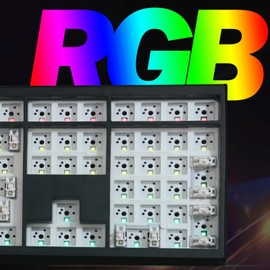 BOYI GMK108 Barebones Keyboard Kit,VIA/QMK Programable Gasket Mounted BT5.0/2.4GHz/Type-C Wired 100% Full Size Custom PCB DIY Hot-Swap Mechanical Keyboard Kit (Black)