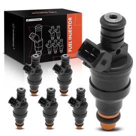 A-Premium Fuel Injectors Set of 6 Compatible with Jeep XJ Series Wagoneer, Cherokee, MJ Series Comanche, 1987-1990