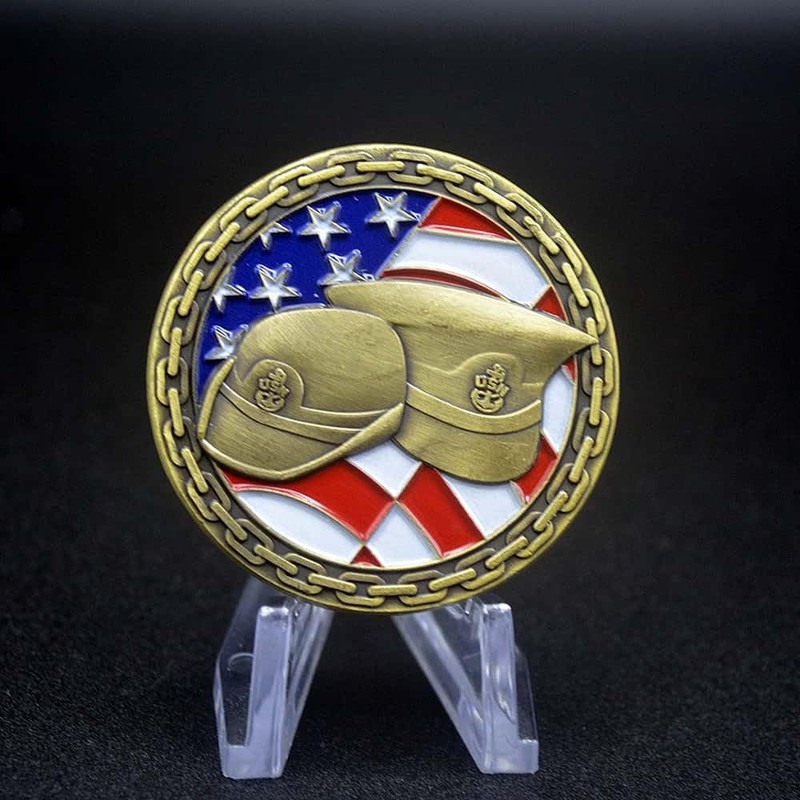 USA Core Value Sailor's Creed Challenge Coin