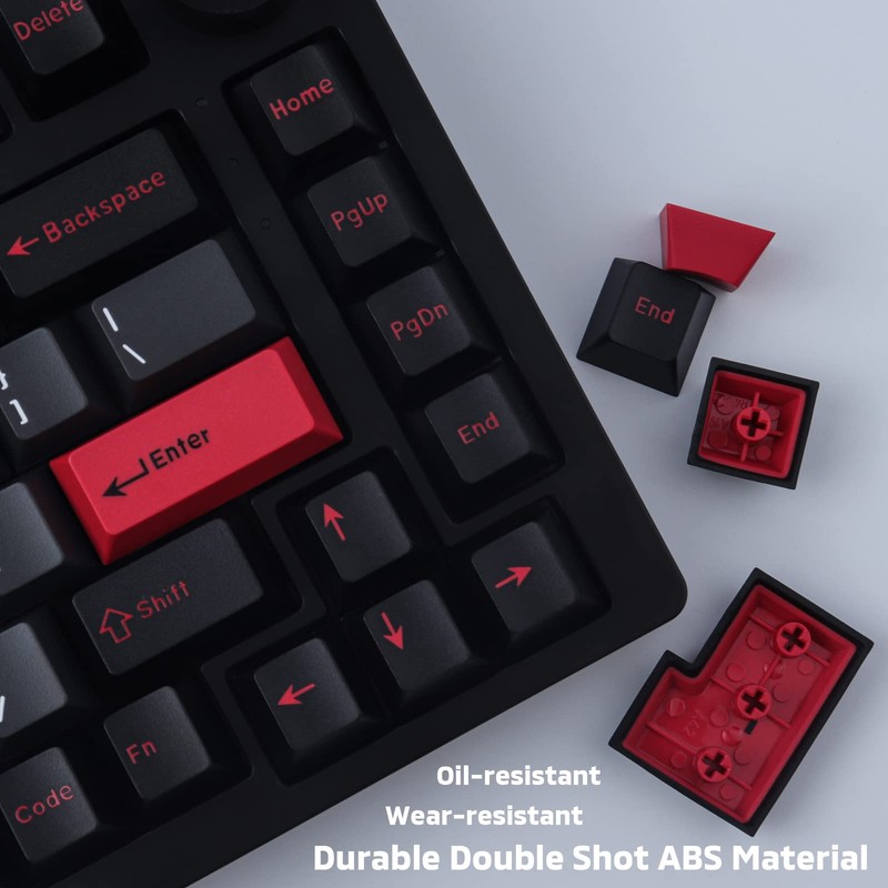 Hyekit Keycaps 172 Keys Custom Keycaps Double Shot ABS Keycap