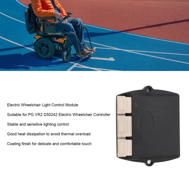 Electric Wheelchair Lighting Controller for PG VR2 D50242 High Sensitivity