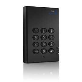 iStorage IS-DG-256-SSD-64 64GB DiskG USB 2.0 256-Bit 2.5 Inch External SSD with Ultra-Secure PIN Access