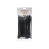 Perel Nylon Cable Ties Set 4.6 x 200 mm Black