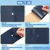 Xuniea 24 Pieces Pool Safety Cover Patch Repair 12 x