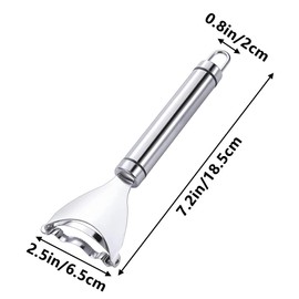 HAOBIN Corn Peeler Corn Peeler Stainless Steel Corn Peeler Corn Slicer Handheld Corn Peeler Corn Stripper Tool Corn Cob Peeling Tool Corn Peeler Machine with Ergonomic Handle