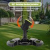 180° Rotating Garden Sprinkler Adjustable Large Coverage Lawn Sprinkler Irrigation