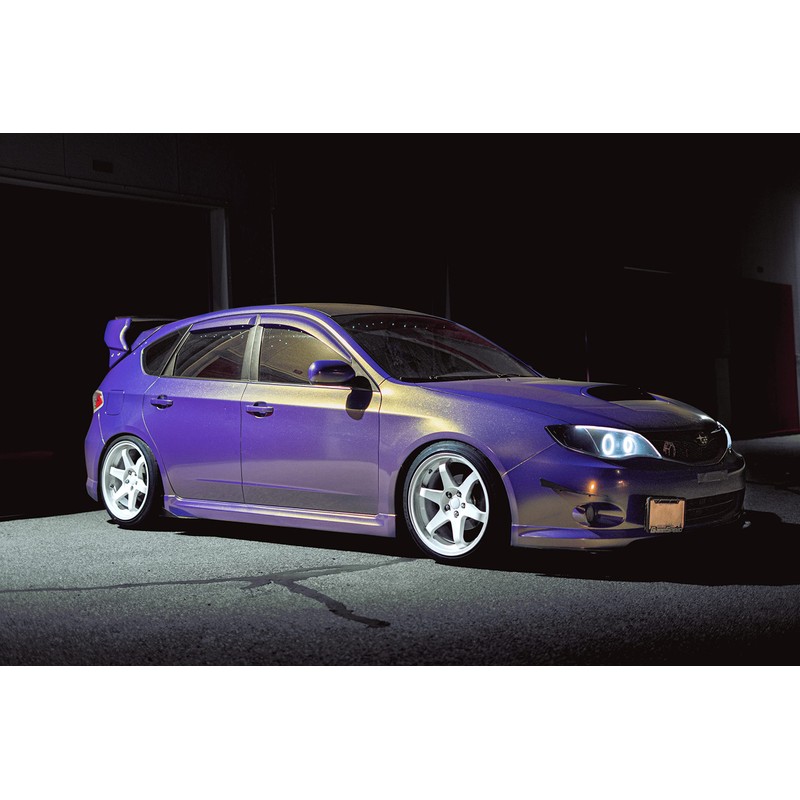 VViViD+ Gloss Galaxy Purple Premium Vinyl Wrap Film (10ft x