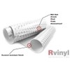 Rwraps Engine Turn Metal Vinyl Sheet Roll in Chrome -