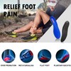 Plantillas ortopédicas para zapatos para fascitis plantar, pies planos, arco