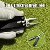 Arttodo Folding Butterfly Golf Divot Tool with Bottle Opener, Compact,