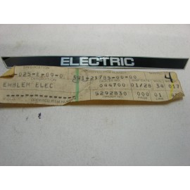 Yamaha NOS GENUINE YAMAHA 1970-75 XS650 SIDE COVER  DECAL ELECTRIC 341-21785-00