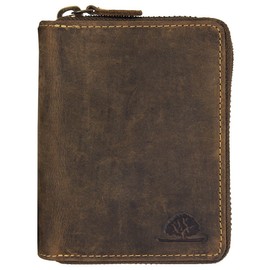 Green Burry Vintage Wallet 821A, Green, Standard size, Casual