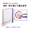 Lihit Lab N7016-16 Clear Book, Interchangeable A4, 30 Holes, 30