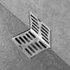 Garosa Side Wall Drain Linear Shower Drain 12cm Wall Corner