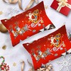AVJWWD Christmas Bedding Set, Santa Claus and Elk, Snowman, Reindeer