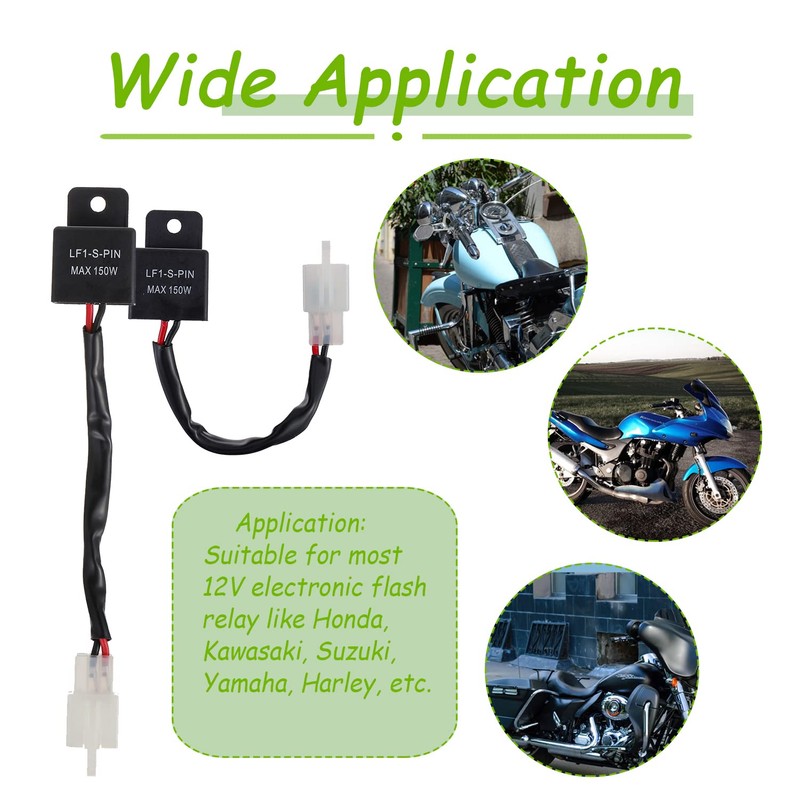 EPLZON 2 Pin 12 V 150 W Motorcycle LED Indicator