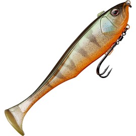 Illex Leurre Souple Dark 5 in – 15 cm – 30 g – Agressive Perch – Sinking – 71684