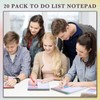 20 Pcs Daily to Do List Notepad Daily Planner with