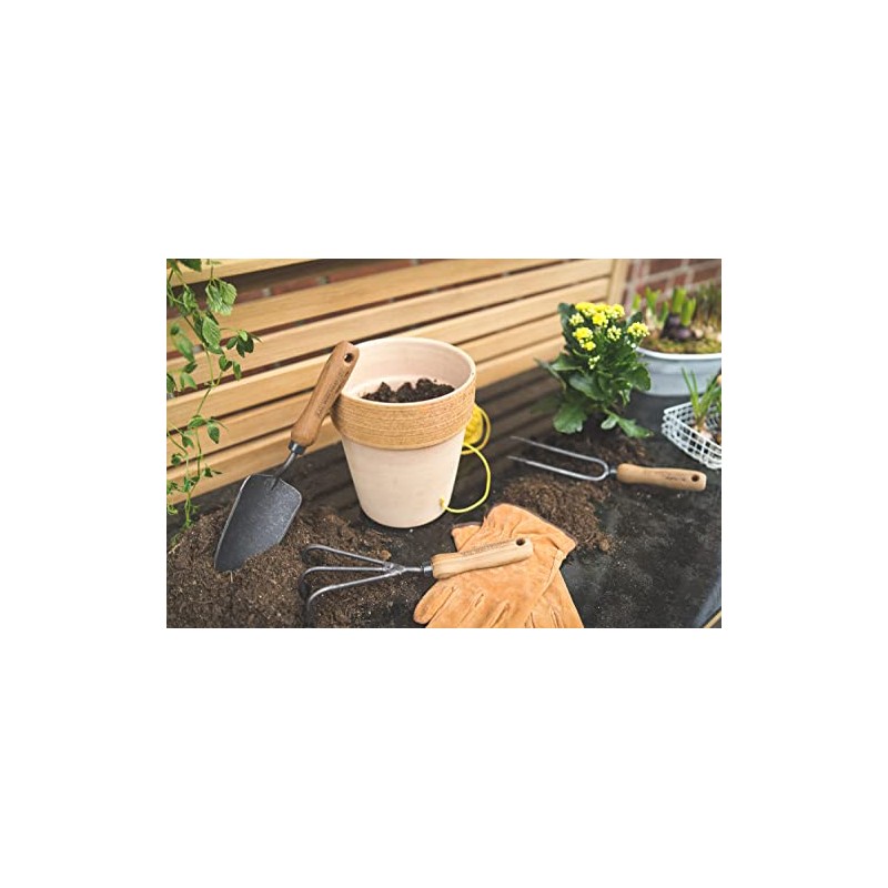 Kai Wiechmann Teak Planter Trowel Universal Forged Teak Handle Premium