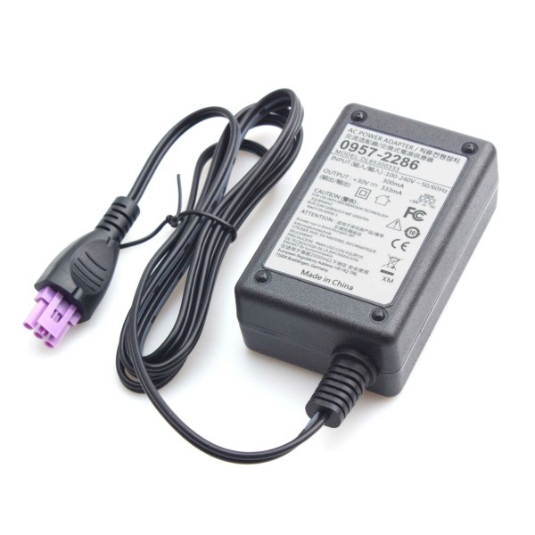 Unbranded 30V 333mA Printer Power Adapter Charger For HP Deskjet
