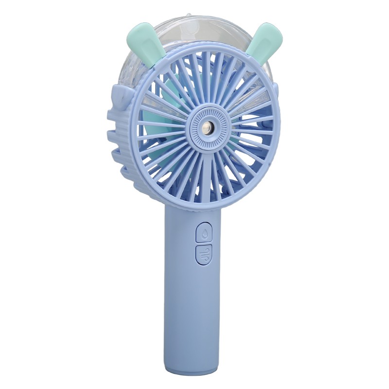 Handheld Fan Automatic Spraying USB Charging Humanized Grille Design Low