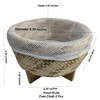 Sticky Rice Steamer Basket with Stand – 6.5" Diameter Bamboo
