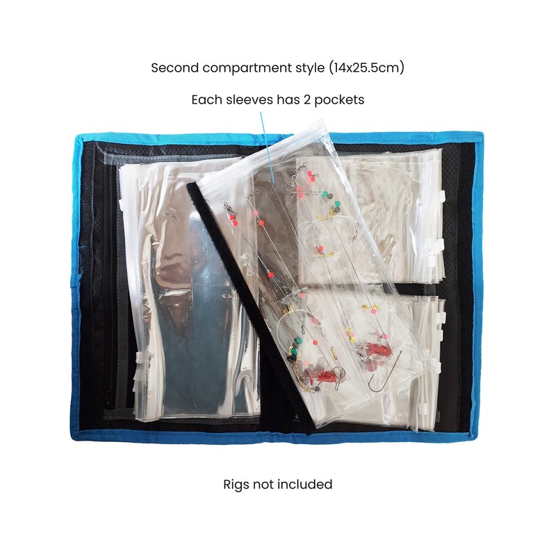 AbuAdiyat HOOKBOOK Sea Fishing Rig Organizer (Wallet)