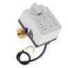 Motorized Ball Valve Electrical 2 Way Normally Open Manual Automatic
