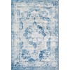 Unique Loom Sofia Collection Traditional Vintage Blue Area Rug (6'