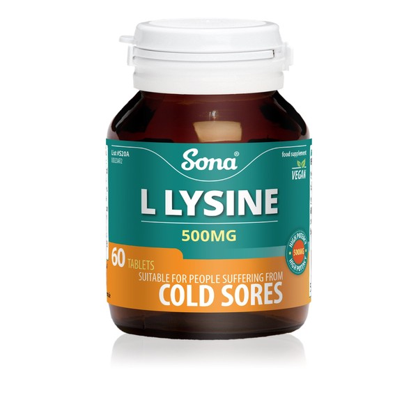 L Lysine 500mg 60 Tabs