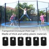 POHOVE 6pcs Trampoline Enclosure Pole Cap 1.26'' Trampoline Pole Cap