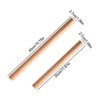 DBAILY Rolling Pin, 2 Pcs Beech Wood Rolling Pin Without