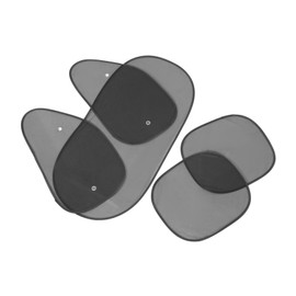 Ciieeo 1 Set Car Window Shade Mesh Sunshade for Side Windows UV Protection Privacy Easy Installation for Families Road Trips Car Interior Accessory