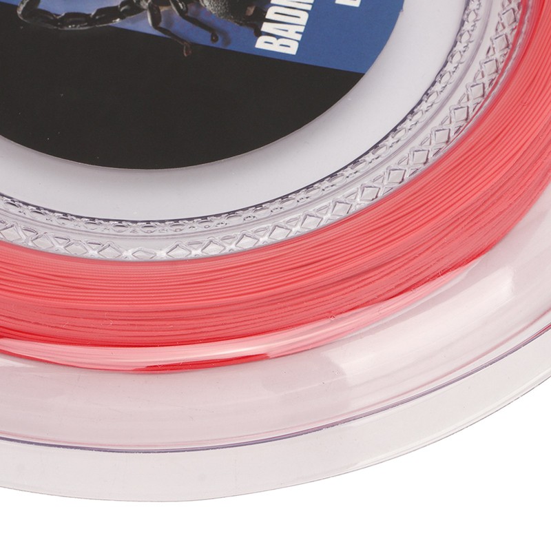 POWERTI Badminton Racquet String High Elasticity Wear Resistant Resin Fibre