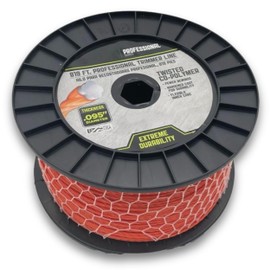 Vaughan's Master Line PRO .095" Trimmer Line, 165ft | Jacketed Heavy-Duty Universal Weed Eater String for Gas & Electric Models | Made in The USA (1 Spool)