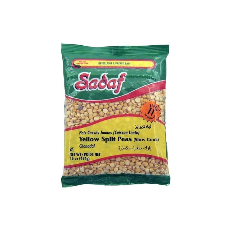 Sadaf Yellow Split Peas - Slow Cook - Yellow Split